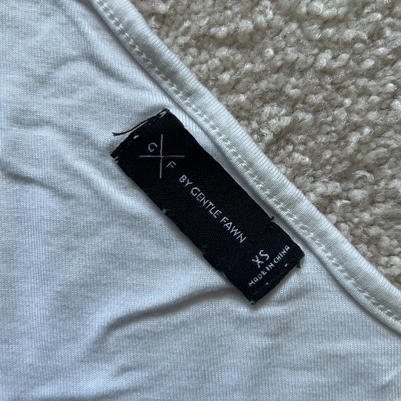 White tank top, by Gentle Fawn - Picture 4 of 8